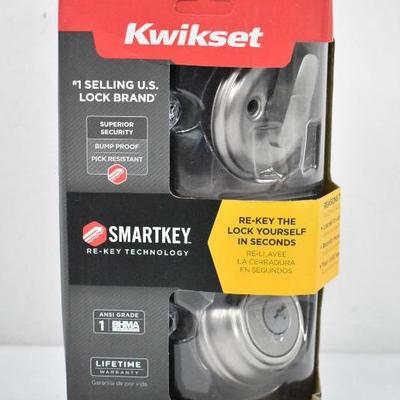 Kwikset Smartkey Single Cylinder Deadbolt - New
