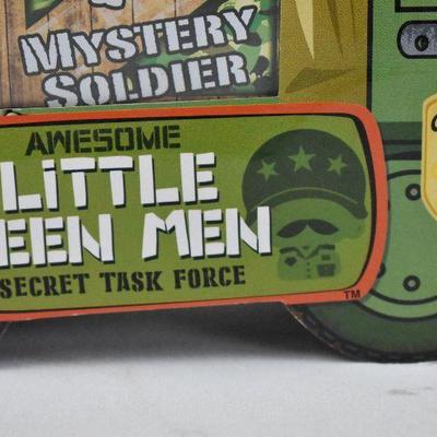 Awesome Little Green Men Secret Task Force Toys Series 1. 4 Pieces - New