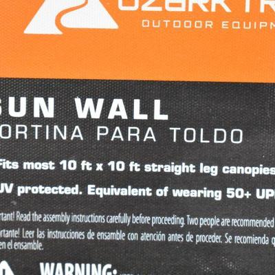 Ozark Trail Sun Wall ONLY, Fits Most 10