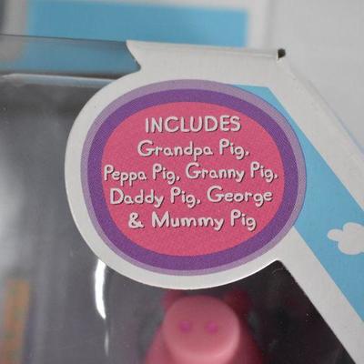 Peppa Pig & Family Toy Set - New