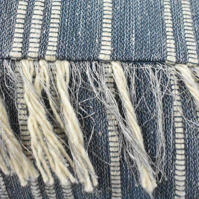 Better Homes and Gardens Fringed Denim Throw Pillow 13