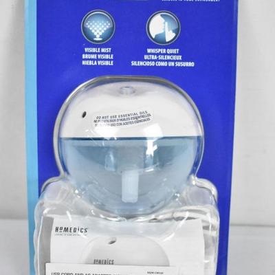 Homedics Total Comfort Portable Humidifier, 4 Hour Runtime - New
