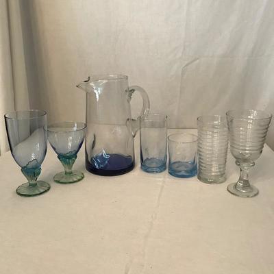 Lot 68 -  Pitchers, Glassware and More