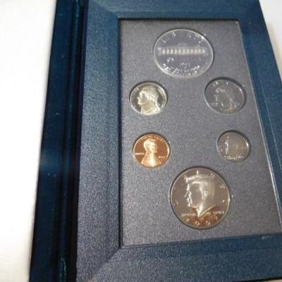 US Mint 1997 Prestige Botanic Garden Commemorative  Coin Set with Silver $1