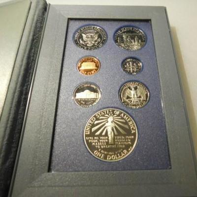 US Mint 1986 Presitige Proof Statue of Liberty 7 Coin Set