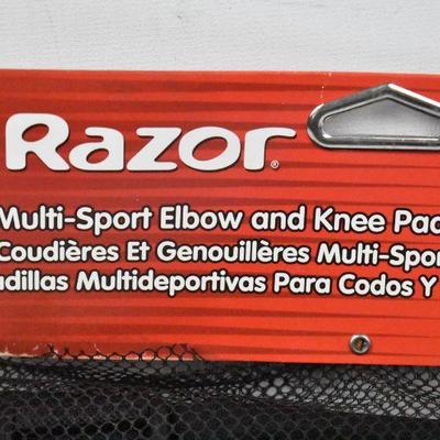 Razor Multi-Sport Elbow & Knee Pads Set - New