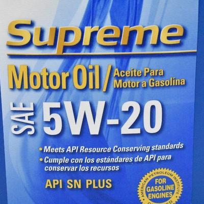 Chevron Supreme Motor Oil 5W-30 1.25 Gallons - New