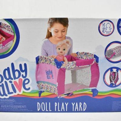 Baby Alive Doll Play Yard (Doll NOT Included) for 18