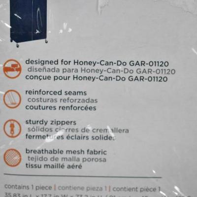 Garment Rack Cover (Cover Only) Blue, Designed for Honey-Can-Do GAR-01120 - New