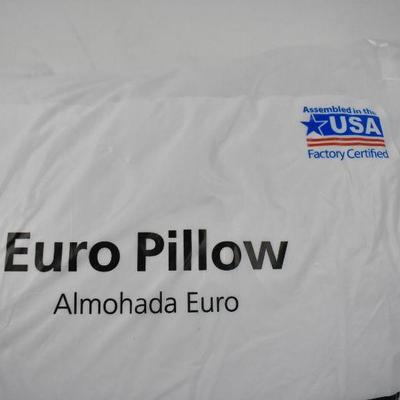 Mainstays Euro Pillow Form 26