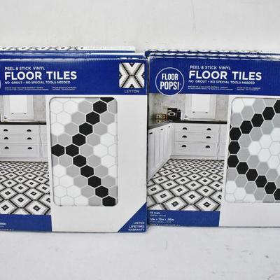 Peel & Stick Floor Tiles by Floor Pops! 