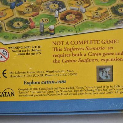 Catan Seafarers Scenario Legend of the Sea Robbers Board Game Expansion - New