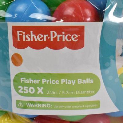 Fisher Price Play Balls, Qty 250. 2.2