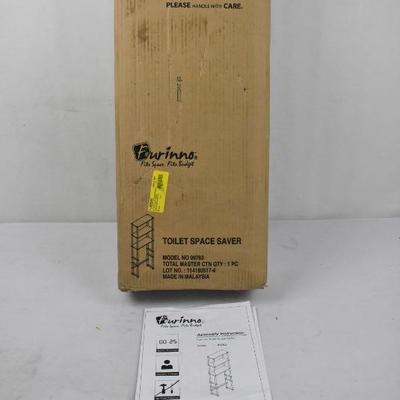 Furinno Toilet Space Saver Model #99763 - New, Open Box