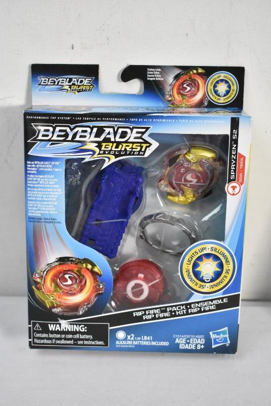 Beyblade Burst Evolution Rip Fire Pack Qty 2: Spryzen & Roktavor - New |  EstateSales.org