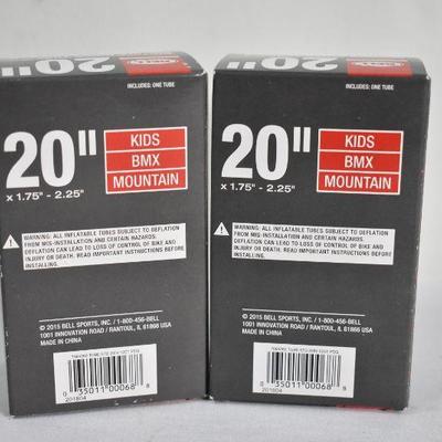 Bicycle Inner Tubes, Quantity 2, 20