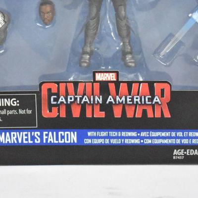 Marvel Legends Series Captain America Civil War Falcon Action Figure - New