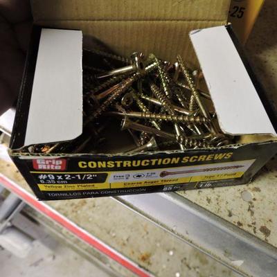 Assorted Construction and Deck Screws