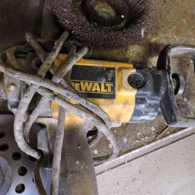DeWalt Angle Grinder and Power Drill