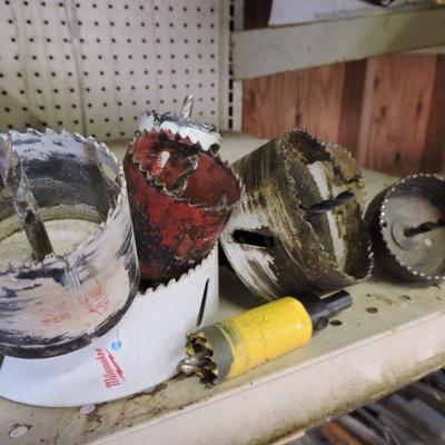 Collection of Hole Saw Bits