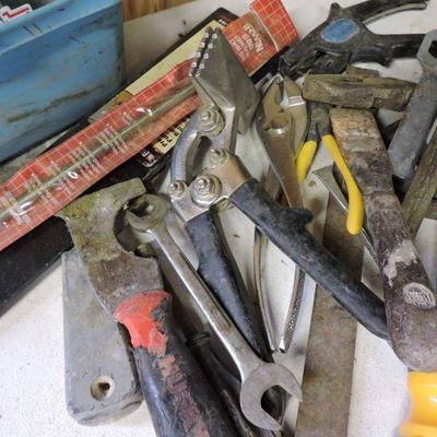 Large assortment of tools