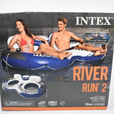 Intex River Run 2, Double Floating Lounge - New