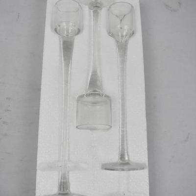 Tealight Candle Holder Set of 3 by Koyal Wholesale - New