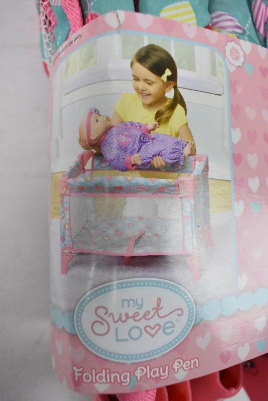 My sweet love hot sale baby doll playpen