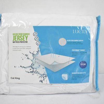 California King Lucid Mattress Protector - New