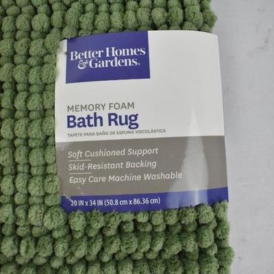 Better Homes and Gardens Memory Foam Bath Rug 20