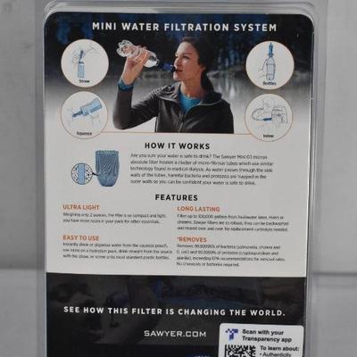 Mini Water Filtration System - New