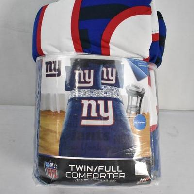 New York Giants Comforter Twin/Full Size - New