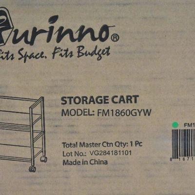 Furinno Storage Cart, Model FM1860GYW