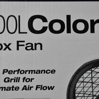 Lasko Box Fan, Black - New