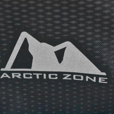 Arctic Zone 30-Can Zipperless Cooler Black/Gray/Green with SHoulder Strap - New