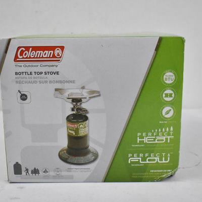 Coleman Bottle Top Stove - New
