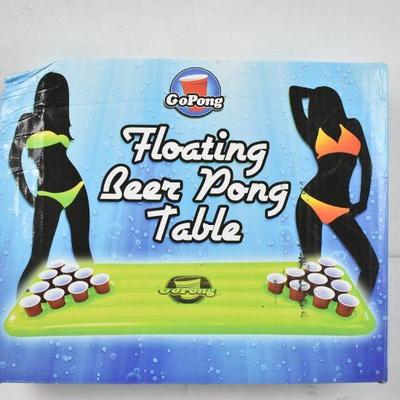Floating Beer Pong Table, 6 feet long - New