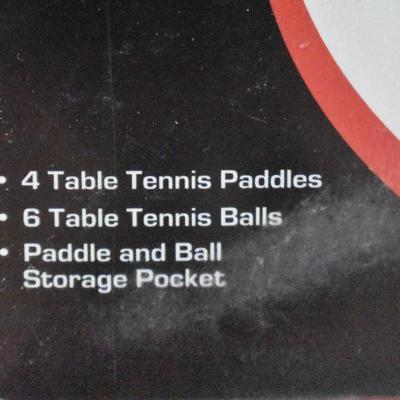 Penn 4 Player Table Tennis Set - New