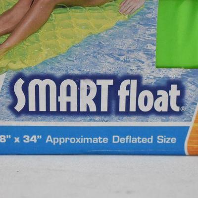 SunSplash Vinyl Smart Pool Float, Green - New