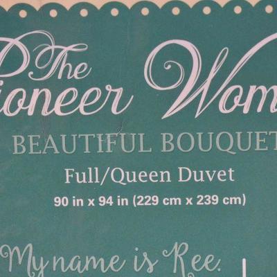 The Pioneer Woman Beautiful Bouquet Full/Queen Duvet Cover - New