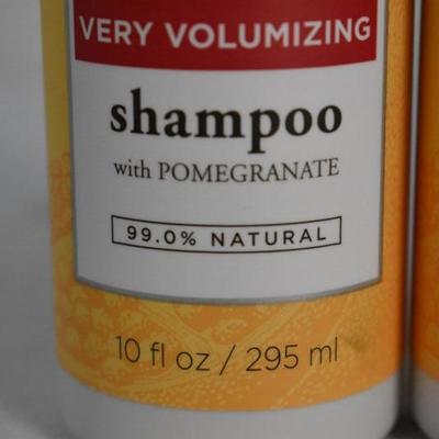 Burt's Bees Very Volumizing Shampoo Pomegranate 10 oz (2 pack) - New