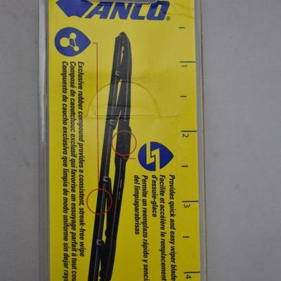 Anco Kwik Connect Duraklar Car Wiper Blades 22 31-22 Qty 2 - New
