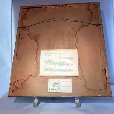 Etching of the Princeton Arches