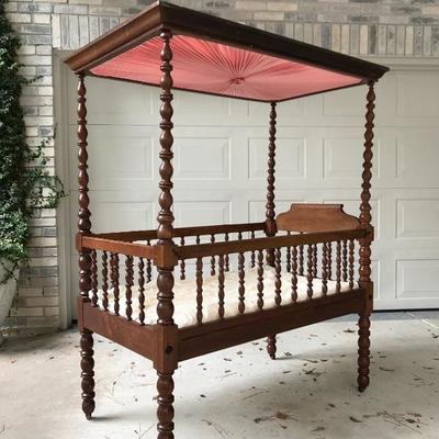 Victorian Rope Tester Baby Bed