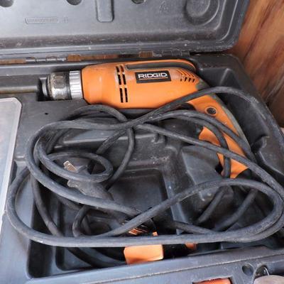 Mixed lot of tools with Rigid Drill
