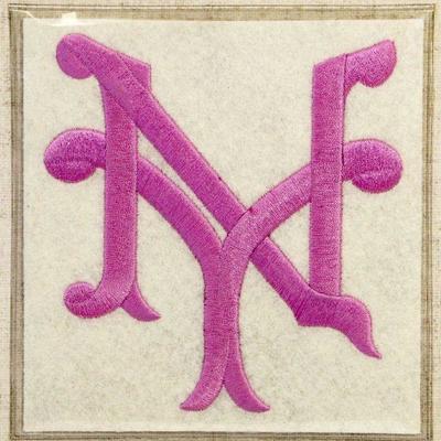 1913 NEW YORK GIANTS BASEBALL TEAM PATCH - Cooperstown Collection by Willabee & Ward