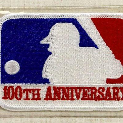 1969 PROFESSIONAL BASEBALL 100TH ANNIVERSARY MLB PATCH - Cooperstown Collection by Willabee & Ward