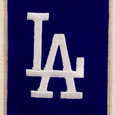 1988 LOS ANGELES DODGERS BASEBALL TEAM PATCH - Cooperstown Collection by Willabee & Ward