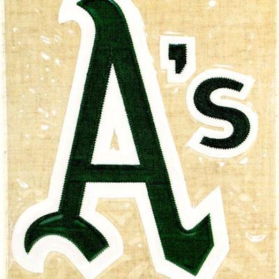 1973 OAKLAND ATHLETICS BASEBALL TEAM PATCH - Cooperstown Collection by Willabee & Ward