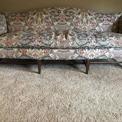 Chippendale Camelback Sofa